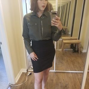 Korean designer Nasty Habit kaki shirt